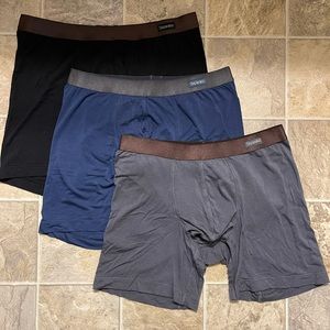 Separatec Bamboo Rayon Dual-Pouch Boxer Briefs x3